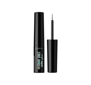 Claresa Festival Vibes brokatowy eyeliner 01 Greyblow 4g - Eyelinery - miniaturka - grafika 1