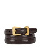 Paski - Gino Rossi Pasek Damski BLYL24003-2 CR Brązowy - miniaturka - grafika 1