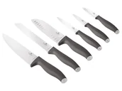 Noże kuchenne - BerlingerHaus Zestaw noży, kolekcja Antracyt, 6 elemetów - miniaturka - grafika 1