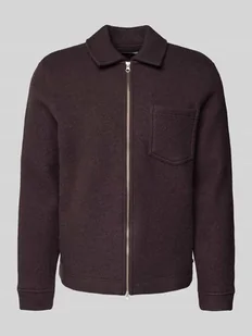 Kurtka koszulowa o kroju regular fit z zamkiem błyskawicznym dwustronnym model ‘HANNES’ - Kurtki męskie - miniaturka - grafika 1