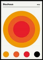 Podkładki pod mysz - PODKŁADKA POD MYSZ Z Nadrukiem 22x18 cm Bauhaus Exhibition Tekst Prezent - miniaturka - grafika 1