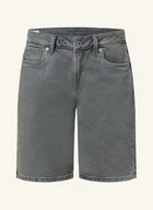 Spodenki damskie - Pepe Jeans Szorty Jeansowe grau - miniaturka - grafika 1