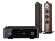 Zestawy stereo - Rotel Michi X3 S2 (czarny) + 702 S3 (mokka) - miniaturka - grafika 1