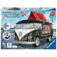 Puzzle - Ravensburger Puzzle 3D 162el VW bus T1 Food Truck 125258 - miniaturka - grafika 1