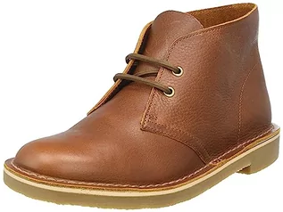 Botki damskie - Clarks Bushacre 3 botki męskie, Tan Tumbled, 39.5 EU - grafika 1