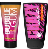 Balsamy i kremy do opalania - Soleo Bubble Gum + Wild Tan Crazy Accelerator Gratis - miniaturka - grafika 1