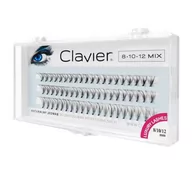 Sztuczne rzęsy i akcesoria - Clavier Classic Mix Kępki Rzęs Opakowanie 8/10/12 - miniaturka - grafika 1