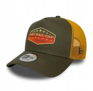 Czapki i chusty sportowe męskie - Czapka z daszkiem New Era Cotton Patch 9FORTY zielony r.uniwersalny - miniaturka - grafika 1