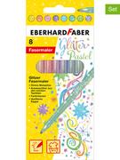 Zabawki kreatywne - Eberhard Faber Brokatowe flamastry (16 szt.) "Pastell" - miniaturka - grafika 1