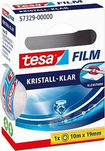 TESA tesafilm 1 Rolle 10m 19mm kristall-klar HFB 57329-00000-03 - Taśmy klejące - miniaturka - grafika 1
