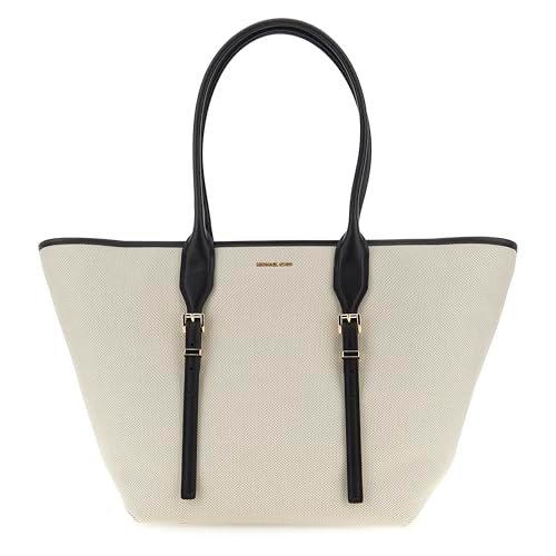 Michael Kors LG Buckle Tote, torebka damska, wyjątkowa, czarne, Taglia unica