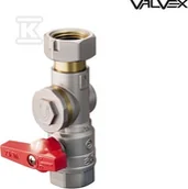 Zawory i kraniki - Kurek kulowy prosty SPIN z filtrem, magnesem i obr.nakrętką G3/4-G3/4 DN20-PN25-MAI - miniaturka - grafika 1