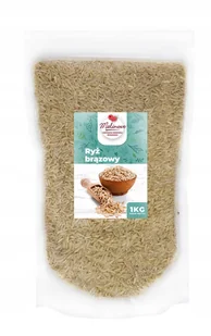 Ryż brązowy 1kg - Ryż - miniaturka - grafika 1