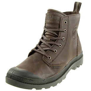 Palladium Unisex Pampa Zip Leather ESS Boots botki 76888 czarne, Bison, 44 EU - Botki damskie - miniaturka - grafika 1