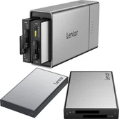 Dyski SSD - Lexar Professional Workflow Go I with Dual SD reader and 2TB SSD F600/720/502T-2TB - miniaturka - grafika 1