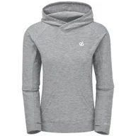 Koszulki sportowe damskie - Koszulka damska Dare 2b Sprint Cty Hoodie Rozmiar: XXL / Kolor: szary/biały - miniaturka - grafika 1