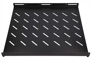 Extralink EXTRALINK FIXED SHELF FOR 800MM DEPTH CABINET 483MM X 500MM X 1U BLACK - Akcesoria do szaf serwerowych - miniaturka - grafika 2