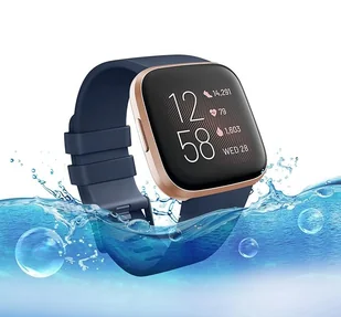 Opaska / Pasek Braders do Fitbit Versa / Versa 2 / Versa Lite granatowy - Akcesoria do smartwatchy - miniaturka - grafika 7
