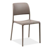 Fotele i krzesła ogrodowe - Krzesło Nardi RIVA BISTROT Tortora - miniaturka - grafika 1