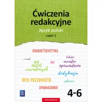 Ćwiczenia redakcyjne, część 1. Klasa 4-6 Szkoła podstawowa Język polski - Andrzej Surdej, Beata Surdej - Podręczniki dla szkół podstawowych - miniaturka - grafika 1