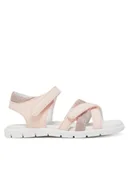 Buty dla dziewczynek - Tommy Hilfiger Sandały T1A2-33773-0273 S Różowy - miniaturka - grafika 1