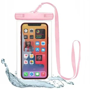 Etui wodoodporne TECH-PROTECT Universal Waterproof Różowy - Akcesoria turystyczne - miniaturka - grafika 1