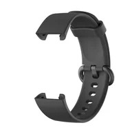 Akcesoria do smartwatchy - Strado Pasek silikonowy do Xiaomi Mi Watch Lite (Czarny) DNPASSILMWL.BLACK - miniaturka - grafika 1
