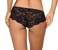 Majtki damskie - RÓŻA Newia klasyczne Figi damskie CZARNE r. XL - miniaturka - grafika 1