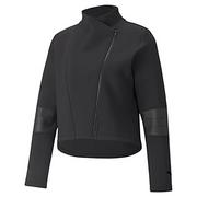 Kurtki damskie - Puma Damska kurtka Moto Jacket Sweater Black M 520927 - miniaturka - grafika 1