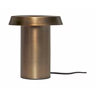 Noże stołowe - Brązowa metalowa lampa stołowa Keen – Hübsch - miniaturka - grafika 1