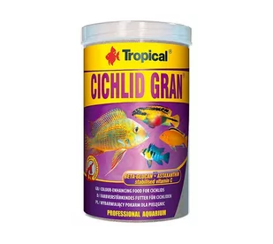 Tropical Cichlid Gran pokarm granulowany dla pielęgnic 1000ml/550g - Pokarm dla ryb - miniaturka - grafika 1