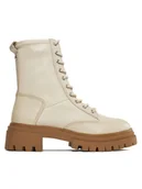 Botki damskie - Aldo Trapery Nane 13671941 Biały - miniaturka - grafika 1