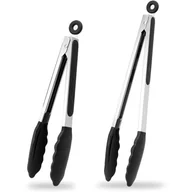 Szczypce do grilla - Szczypce kuchenne ze stali nierdzewnej, szczypce do mięsa, szczypce odporne na ciepło do grillowania i gotowania (2 sztuki, 26,5 cm x 34,5 cm) - miniaturka - grafika 1