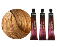 Zestawy kosmetyków damskich - L’Oréal Majirel, Farba do włosów - kolor 8.3 jasny blond złocisty, 3x50ml - miniaturka - grafika 1