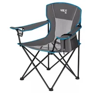 Meble turystyczne - Krzesło turystyczne NILS CAMP NC3706 Szary - miniaturka - grafika 1
