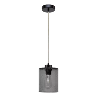Britop Loftowa LAMPA wisząca ZEFIR 111870104 skandynawska OPRAWA szklany zwis przydymiony czarny - Lampy sufitowe - miniaturka - grafika 1
