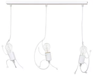 Emibig Bobi lampa wisząca 3-punktowa biała 538/3 - Lampy sufitowe - miniaturka - grafika 1