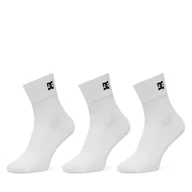 Skarpetki męskie - Skarpety DC AS_DC_01Z_SS25 (3-PACK) Biały - miniaturka - grafika 1