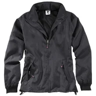 Odzież trekkingowa damska - Kurtka turystyczna męska Surplus Windbreaker Basic Stalowa - miniaturka - grafika 1