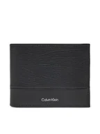 Portfele - Calvin Klein Portfel męski Subtle Mix Trifold 10Cc W/Coin K50K512847 Czarny - miniaturka - grafika 1