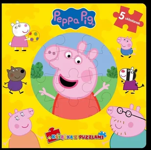 Peppa Pig. Książka z puzzlami - Literatura popularno naukowa dla młodzieży - miniaturka - grafika 1
