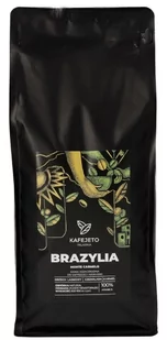 Kawa ziarnista Kafejeto Palarnia Brazylia Monte Carmelo ESPRESSO 1kg - Kawa - miniaturka - grafika 1