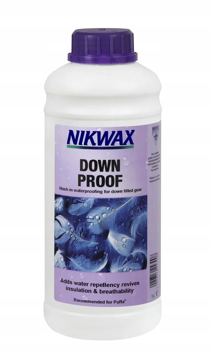 Impregnat płyn do odzieży kurtek sprzętu wypełnienie puchowe Down Proof 1l / Nikwax