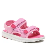 Buty dla dziewczynek - Sandały Puma Puma Evolve Sandal Jr 39044904 Fioletowy - miniaturka - grafika 1