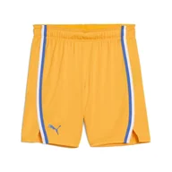 Spodnie sportowe męskie - Męskie koszykarskie szorty meczowe Maccabi PUMA Gold Fusion Yellow - miniaturka - grafika 1