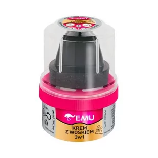 EMU Krem z woskiem do butów 3w1 bezbarwny, 50ml - Środki do obuwia i ubrań - miniaturka - grafika 1