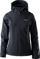 Kurtki i kamizelki sportowe damskie - Hi-Tec Kurtka damska Lady Caria II Black/Black r. L - miniaturka - grafika 1