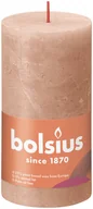 Świece - Bolsius Świeca Pieńkowa Rustic 13 cm KREMOWY KARMEL 149305 - miniaturka - grafika 1