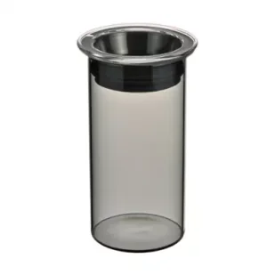 Hario Colors Canister Pojemnik szklany szary 400 ml - Pojemniki kuchenne - miniaturka - grafika 1