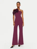 Kombinezony - Rinascimento Kombinezon CFC0121696003 Bordowy Regular Fit - miniaturka - grafika 1